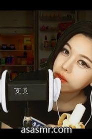 [ppuppu ASMR]吃香蕉的声音,咀嚼音