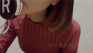 [pon ASMR]因为对舔耳感兴趣，所以想尝试一下